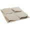 Ekena Millwork 19 5/8in. W x 19 5/8in. H Clover EnduraWall Decorative 3D Wall Panel Covers 2.67 Sq. Ft. WP20X20CVEPE - alternate 4